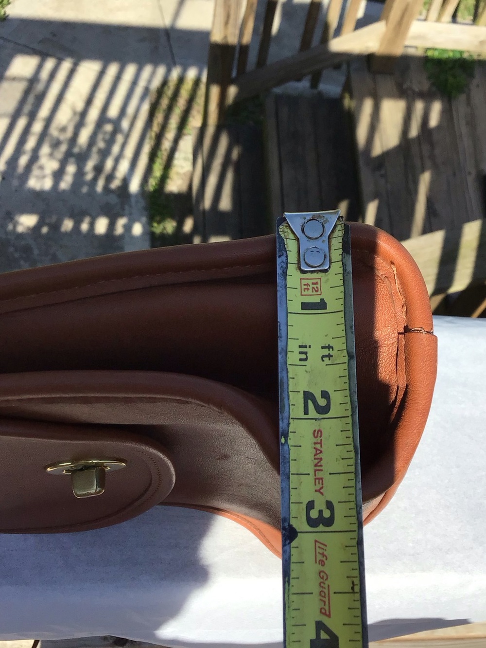 Coach British Tan Regina Crossbody Bag 9983 - Picture 12 of 15